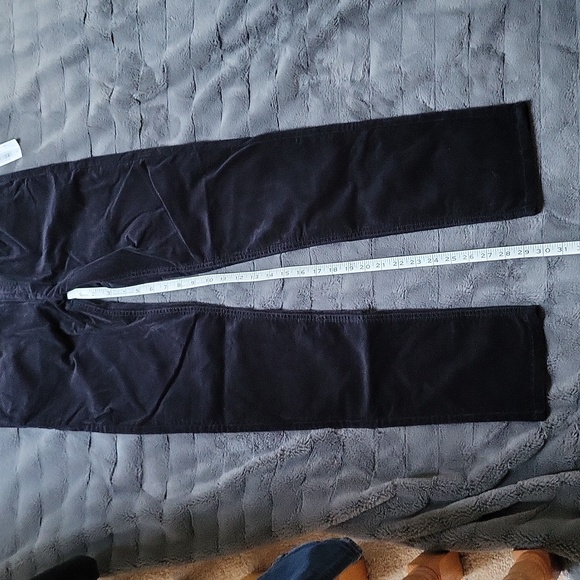 Slim Low Rise Black Corduroy Pants From Joe Fresh! Size 6! NWT! - Picture 6 of 13
